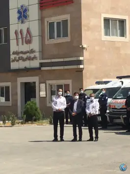 مرکز مدیریت حوادث و فوریت های پزشکی اورژانس 115 استان البرز در محله اسلام آباد کرج
