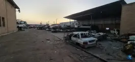 عکس مرکز اسقاط شرکت الماس خودرو پاسارگاد در جاده قدیم قم ــ تهران 2