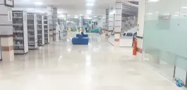 عکس کتابخانه مرکزی قم در محله پشت انبار نفت قم 2