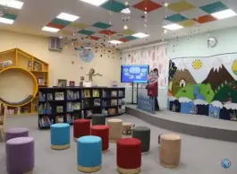 عکس کتابخانه مرکزی قم در محله پشت انبار نفت قم 6