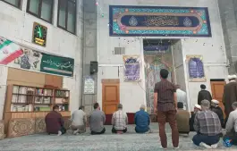 عکس مسجد حضرت زینب (س) در محله بنیاد قم 6