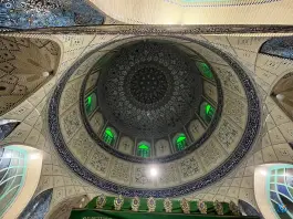 عکس آستان امامزاده عبدالله ابیض سلفچگان قم 8