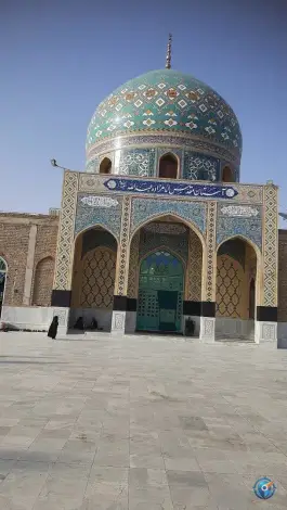 عکس آستان امامزاده عبدالله ابیض سلفچگان قم 10