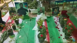 عکس گلزار شهدا امامزاده طاهر در محله شقایق کرج 8