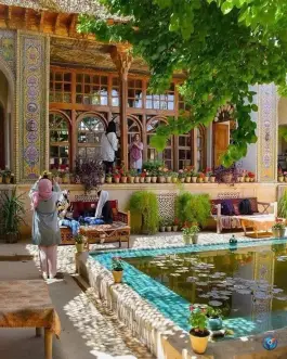 عکس موزه هنرهای اسلامی «خانه تاریخی منطقی نژاد» در محله حضرتی شیراز 3