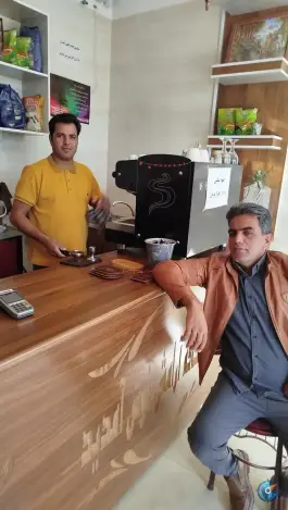عکس کافه دایی رضا در چترود کرمان 2