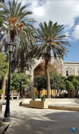 عکس مدرسه خان در محله گود عربان شیراز 3