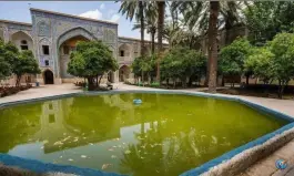 عکس مدرسه خان در محله گود عربان شیراز 4