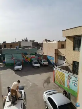 عکس مدرسه پسرانه ابتدایی امام محمد باقر در محله گلکوب شیراز 1