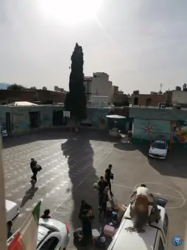 عکس مدرسه پسرانه ابتدایی امام محمد باقر در محله گلکوب شیراز 2