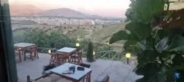 عکس های کافه رستوران کوچک تپه شهرک برف فروشان شیراز