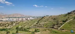 عکس کافه رستوران کوچک تپه شهرک برف فروشان شیراز 3