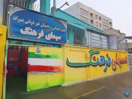 عکس مدرسه سیمای فرهنگ در محله فردوسی شیراز 2