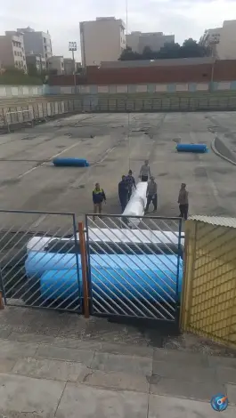 عکس ورزشگاه هویزه در محله یاخجی آباد تهران 1