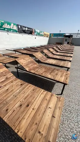 عکس استخر روباز چهارفصل فرشته کرج 4