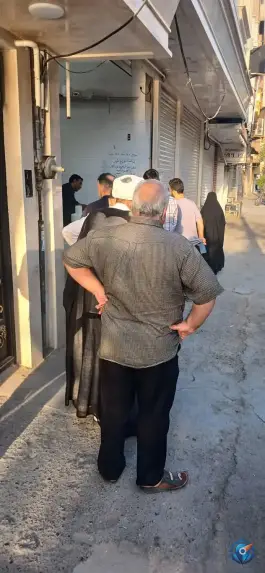 شیر محلی تازه در محله زنبیل آباد قم