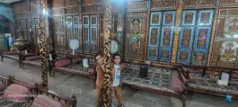 عکس سفره خانه سنتی باستانی در محله نقش جهان اصفهان 6
