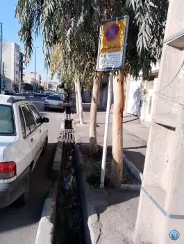 عکس ایستگاه اتوبوس بسیج ۲۵ در محله هنرستان قم 2