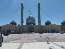 عکس مسجد مقدس جمکران در بلوار نرجس خاتون قم 2