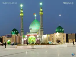 عکس مسجد مقدس جمکران در بلوار نرجس خاتون قم 3