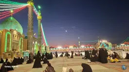 عکس مسجد مقدس جمکران در بلوار نرجس خاتون قم 5