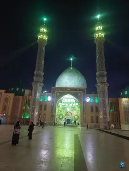 عکس مسجد مقدس جمکران در بلوار نرجس خاتون قم 6
