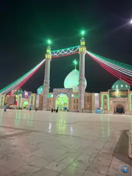 عکس مسجد مقدس جمکران در بلوار نرجس خاتون قم 8