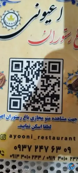 عکس باغ رستوران اعیونی 6