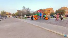 بوستان پردیس در محله علی آباد قم