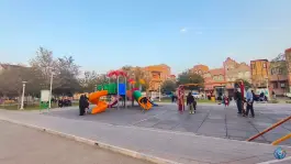 عکس بوستان پردیس در محله علی آباد قم 5