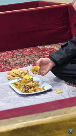 عکس سفره خانه بی نظیر منتو آشک بولانی در محله گلشور مشهد 9