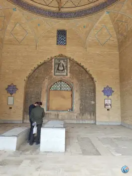 عکس مقبره آیت الله حجت نجفی محله تخت فولاد اصفهان 2