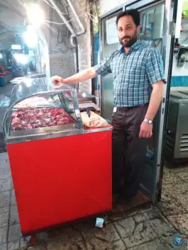 جگرپزی برادران خوئینی در محله سعدی جنوبی زنجان