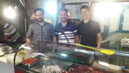 عکس جگرپزی برادران خوئینی در محله سعدی جنوبی زنجان 2