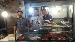 عکس جگرپزی برادران خوئینی در محله سعدی جنوبی زنجان 3