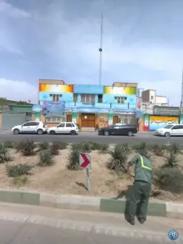 دبیرستان پسرانه رواق نور در محله قصر فیروزه تهران
