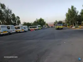عکس پارکینگ سازمان اتوبوسرانی والفجر در شهرک سجادیه شیراز 3