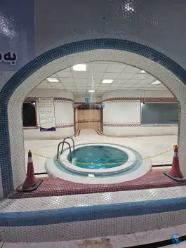 عکس استخر معتمدی کارگران در محله بخارایی تهران 2