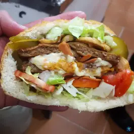 ساندویچی سید در محله حصه شمالی اصفهان