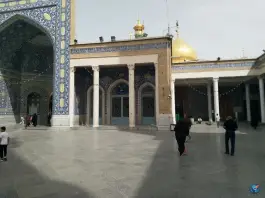 عکس دفتر تولیت مسجد اعظم در محله ارم قم 2