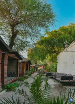 عکس باغ رستوران ترمه در دزفول 7