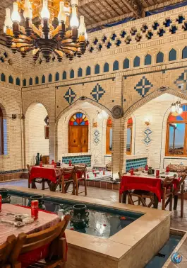 عکس باغ رستوران ترمه در دزفول 10
