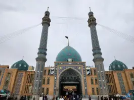عکس مسجد مقام صاحب الزمان (عج) در جمکران قم 2