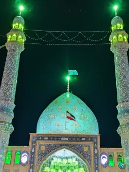 عکس مسجد مقام صاحب الزمان (عج) در جمکران قم 5