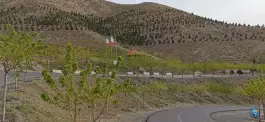 عکس پارکینگ قله لتمال کن، آسیاب باد تهران 1