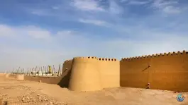 عکس دیوار تاریخی توس طابران؛ محله فردوسی مشهد 2