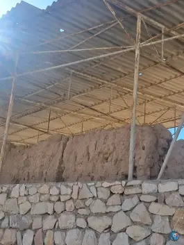 عکس دیوار تاریخی توس طابران؛ محله فردوسی مشهد 3