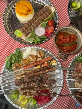 عکس باربکیو وشنا، محله بهاران شیراز 6