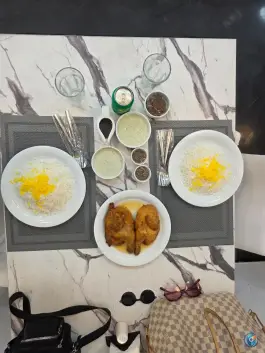 عکس چلو جوجه صیدانلو گلوگاه؛ محله فلسطین مشهد 6
