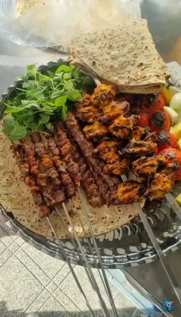 عکس چلو کبابی یاران، روستای قرح، لردگان 5
